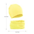 thumbnail image 2 of Wancir Kids Winter Hat and Scarf Set Warm Fleece Lining Beanie Hats Knitted Cap Scarf for Boys Girls, 2 of 4