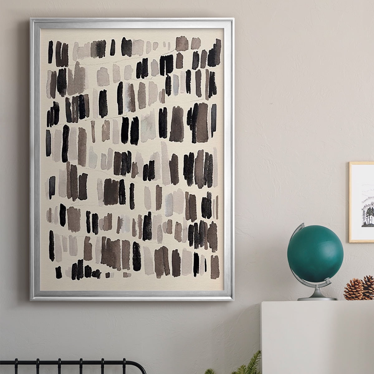 Chalk and Flint I Premium Framed Print, in Gold, Black, or Silver - Ready to Hang