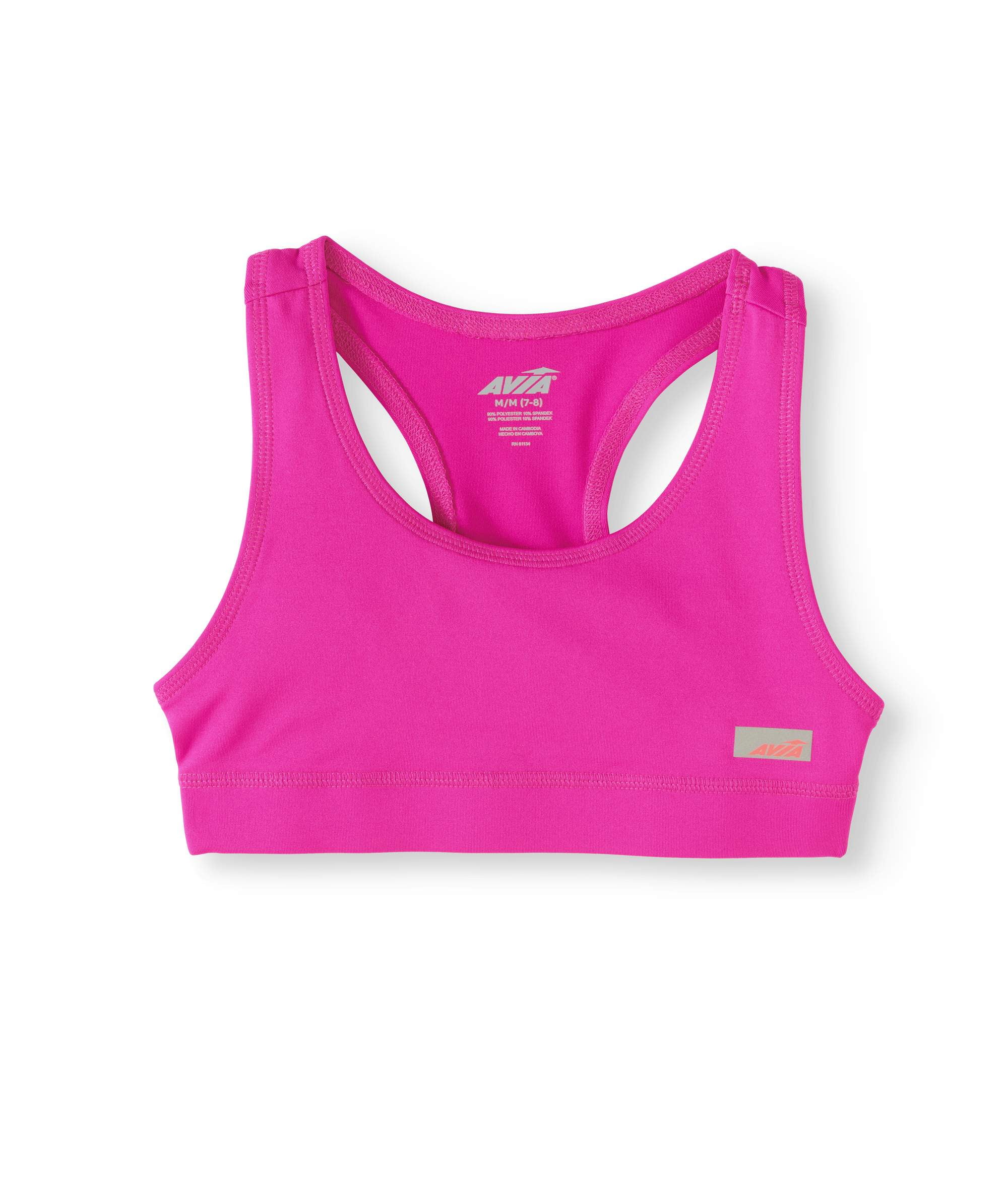 avia girls sports bra