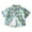 Green#03, variant on Favoffer Summer Unisex Kids Multicolor Plaid Button-Up Pocketed Shirt Spread Collar Short Sleeve Regular Fit Stylish Top Home Casual Travel Camping 1-11Y