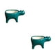 thumbnail image 3 of Wosthever Cerámica y artesanía exquisita: soporte de cerámica en forma de pata para estabilidad y durabilidad, bajo mantenimiento, Verde 2Conjunto, 3 of 6