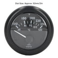 XIOP 2 Inch/52mm Engine Water Temperature Gauge Automotive Engine Oil