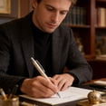 thumbnail image 4 of Premium Ballpoint Pen With Shiny Gold Finish - Smooth Writing Gift For Professionals And Students, 4 of 7