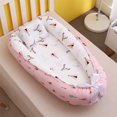 thumbnail image 1 of Nido de dormir extraíble para cama de bebé, cuna con almohada, corralito de viaje, colchón de cuna infantil Fivean unisex, 1 of 2