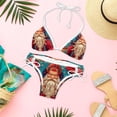 thumbnail image 6 of God of Wealth Detachable Sponge Adjustable Strap Bikini Set Two-Pack Swim Suits - Ideal for Beach and Pool Scenes, 6 of 6