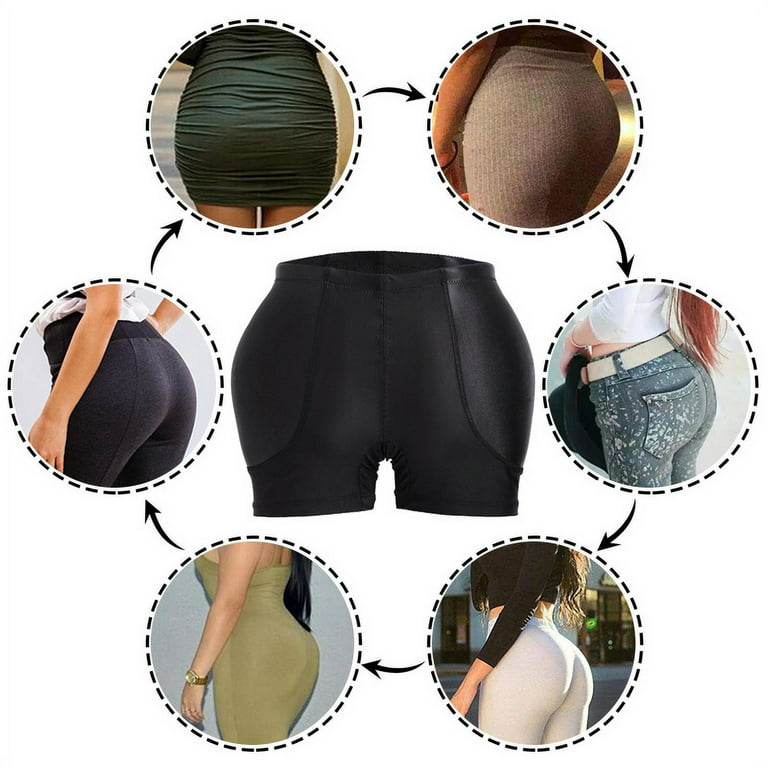 Lilvigor Hip Pads for Women Fake Butt Padded Underwear Butt Lifter Pad  Panties Hip Dip Pads Butt Enhancer Booty Lifter Shapewear