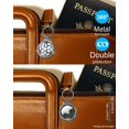 thumbnail image 6 of YUNOVA Metal AirTag Holder Keychain with Rhinestones - Shockproof Airtag Case for Apple AirTag, Diamond Airtag Accessories for Wallet/Purse/Dog Collar/Keys/Luggage Tracking (AirTag Not Included), 6 of 8