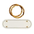 thumbnail image 2 of lionlar 3 Pieces DIY Knitting Bag Nail Bottom Mat Pad Insert Cushion Replacement Bag, 2 of 9