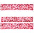 thumbnail image 4 of Table Runner Mat Pad Festival Decoration Tablecloth Reusable Art Craft Polyester Placemat Set Ornament Hotel Restaurant Table Runner, 4 of 9