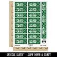 thumbnail image 2 of I Like This a Latke Lot Teacher Student School Sticker Set - Dark Green - Matte Finish - 2.00" Large, 2 of 7