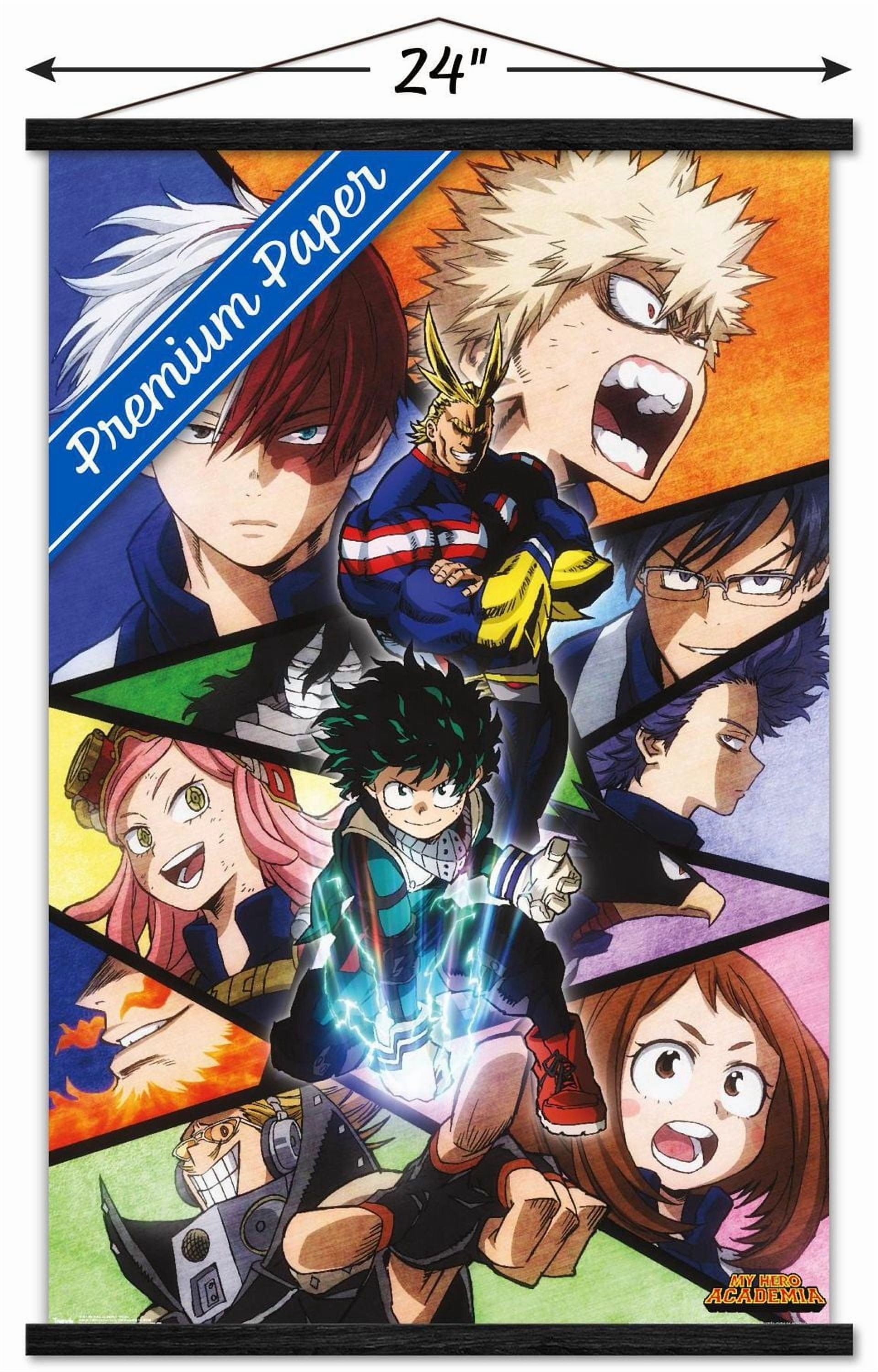 My Hero Academia - Faces Wall Poster, 22.375" x 34"