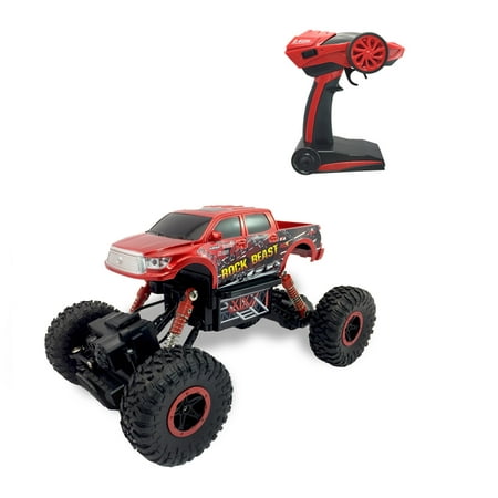 2.4 GHz Toyota Tundra Rock Beast Crawling Truck (Best Dually Truck For Car Hauling)
