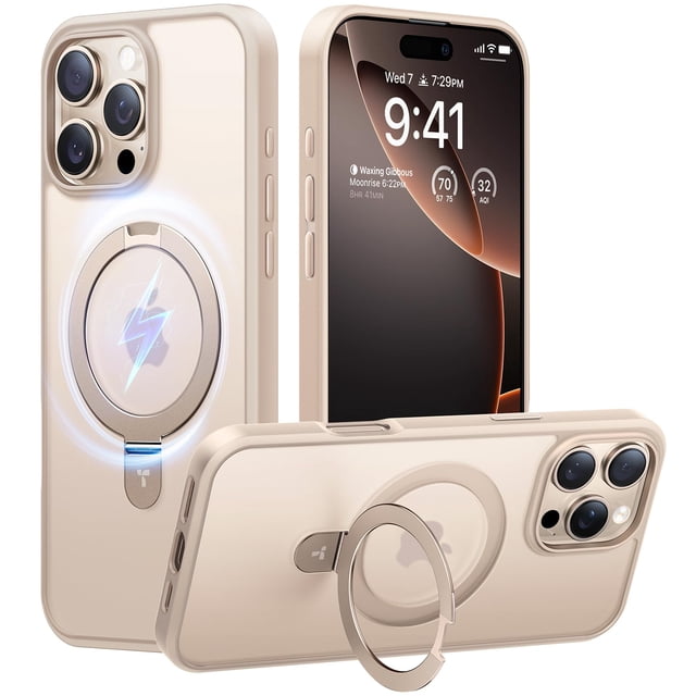 Funda de teléfono TORRAS Ultra Magnetic Ostand para iPhone 16 Pro