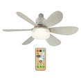 thumbnail image 1 of Luz de ventilador LED Control remoto multicolor regulable hogar habitación de niños, 1 of 7