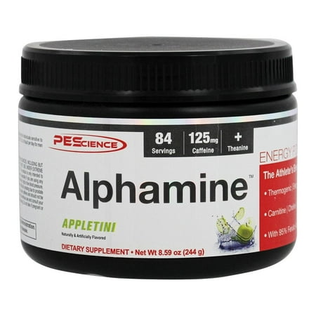 PEScience - Alphamine Energy poudre Appletini - 8,59 onces.
