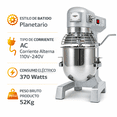 thumbnail image 3 of Batidora Industrial Gutstark 10 Lts Pedestal Planetaria Alta Potencia, 3 of 9