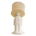 thumbnail image 3 of deevoka Wall Door Handle Stopper Silicone Cartoon Detachable Doorknob Cushion Yellow, 3 of 9