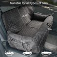 thumbnail image 3 of MagicFox Dog Car Seat for Large Dogs, Fully Detachable and Washable Dog Carseats,Adjustable Straps Perfect for Small Pets Up to 100lbs,Fits for Car and SUV-Gray, 3 of 8