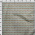 thumbnail image 3 of oneOone Georgette Viscose Dusty Green Fabric Flower Artistic Sewing Material Print Fabric By The Yard 42 Inch Wide, 3 of 4