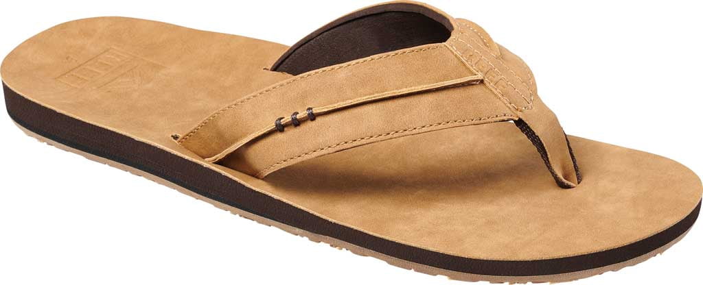 Men's Reef Marbea SL Vegan Flip Flop Bronze Brown Vegan Leather 10 M -  Walmart.com