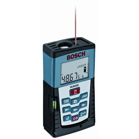 Bosch Glr225 Precision Digital Laser Distance Measuring Tool With