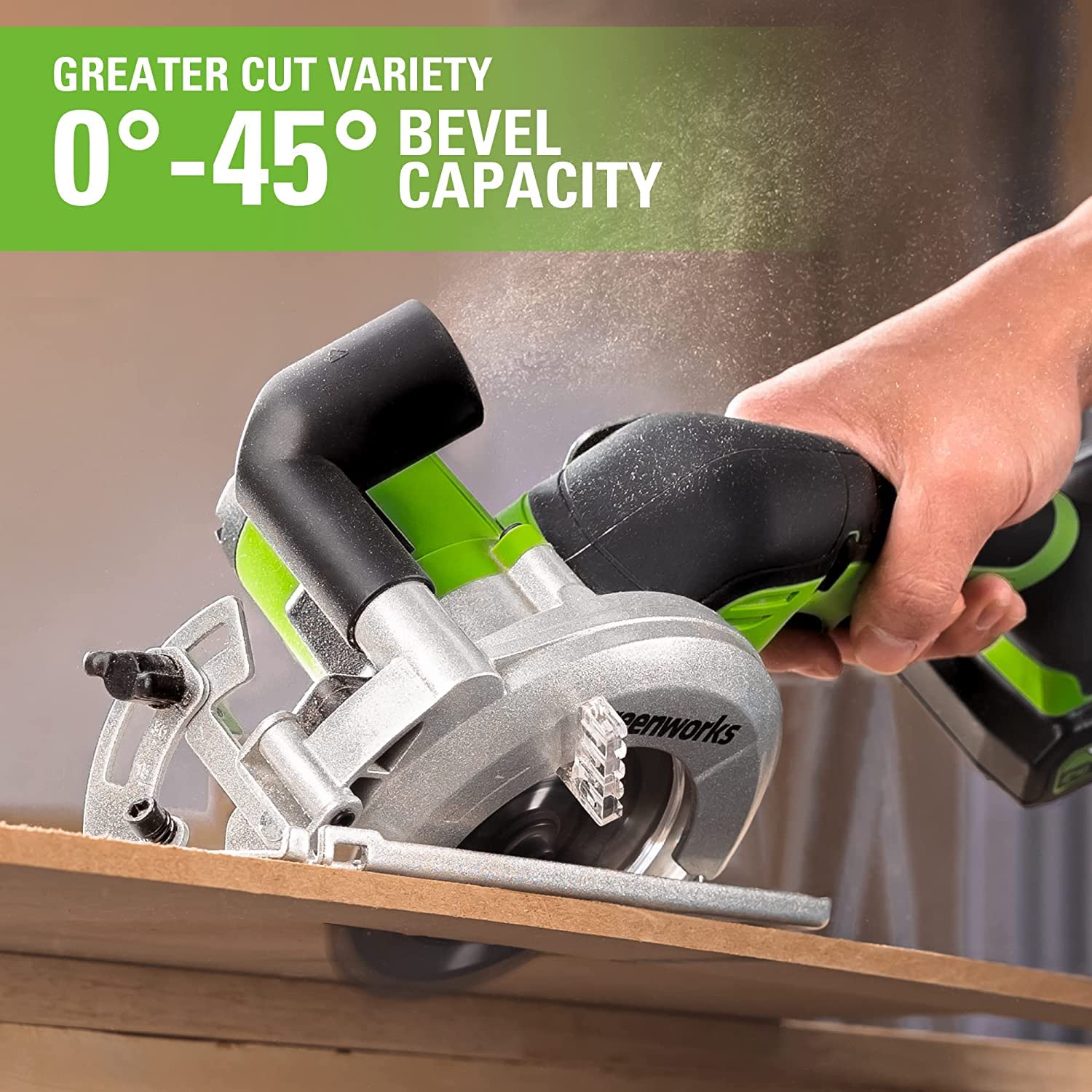 Greenworks 24V Brushless Compact Circular Saw photo 5