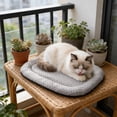 thumbnail image 4 of Pet Cooling Mat for Small Cats Dogs Up to 5 lb - Self-Cooling Pet Bed Pad Non Stick to Fur - Summer Cool Down Mat for Indoor Outdoor Travel Kennel Crate Car Seat - Washable No Electricity Needed, 4 of 6