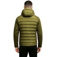 thumbnail image 4 of Men's Lightweight Puffer Jackets, Water-Resistant Casual Winter Hooded Coat, Travel, 4 of 6