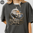 thumbnail image 2 of Fly Free Jackie Shirt, Big Bear Eagle Memorial Tee, Bald Eagle Tribute, Jackie the Eagle Shirt, Wildlife T Shirt, Eagle Gift, 2 of 7