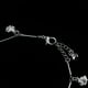 thumbnail image 4 of Tobillera de de cadena de campanas ajustables de plata de joyería de lujo para mujeres y niñas Zulema Pulsera de plata del tobillo, 4 of 8