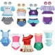 thumbnail image 2 of 2023 Película Anime Princesa Traje de baño Niñas Traje de baño Niños pequeños Traje de baño Verano Piscina Playa Bikini Dos piezas Trajes de baño 8-9T (Tag150) Gao Jinjia LED, 2 of 2