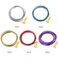 thumbnail image 2 of maskred 5M Car Styling Interior Accessories Strip Sticker For Megane 2 3 Duster Clio 4 3 2 Scenic 2 Captur red, 2 of 6