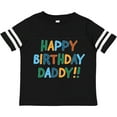 thumbnail image 3 of Inktastic Happy Birthday Daddy Boys or Girls Toddler T-Shirt, 3 of 5