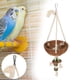 thumbnail image 3 of Jaula Colgante De Para Pájaros, Juguete Para Morder Loros, Innovador Loro, Cáscara De , Columpio, Accesorios Para Jaula De Pájaros Con Cuentas De Color Para Canario,, 3 of 7