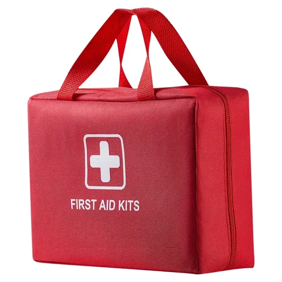 420 Piece First Aid Kit Large Survival Bag Emergency Medical Supplies for Home and Car