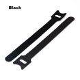 thumbnail image 1 of 30/20/10Pcs Releasable Cable Ties Colored Nylon Cable ties Strap Hook Loop Wrap Zip Bundle Ties Cable Wire Management Black Length 20cm 20Pcs, 1 of 6