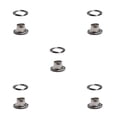 thumbnail image 3 of Qarigey Remache ciego multipropósito de 100 piezas para necesidades de fijación versátiles y seguras Hebilla de ojo de pollo de cobre de Type2 NO2, 3 of 6