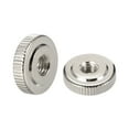 thumbnail image 5 of Knurled Thumb Nuts, M6 Female Threaded Thin Type, Nickel Plating 20 Pcs, 5 of 5