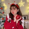 thumbnail image 6 of JZROCKER Christmas Elk Hair Bands Santa Claus Snowman Headband Holiday Party Favors, 6 of 21