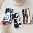 thumbnail image 2 of Retro Camera Circuit Board Phone Case For Samsung Galaxy S24 S23 Ultra S22 S20 Plus S21 FE Clear Cases Music Tapes Cover Fundas, 2 of 5