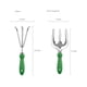 thumbnail image 3 of Ganfancp Juego de Herramientas de Jardinería, Kit de 5 Herramientas de Jardinería de Alta Resistencia con Mango Ergonómico Antideslizante, Regalos de Herramientas de Jardinería para Mujeres y Hombres, 3 of 7