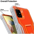 thumbnail image 6 of FITO For Samsung Galaxy A51 5G Case, Phone Case with Screen Protector and Kickstand (Orange), 6 of 6
