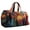 A-A 16*8*8", variant on Large Quilted Duffle Bag for Women Floral Print Barrel Overnight Weekender Handbag Travel Holiday Top Handle Satchel A-A 16*8*8"