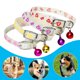 thumbnail image 4 of Collares brillantes para mascotas Wdftyju con campanas brillo nocturno para perros y gatos, 4 of 8