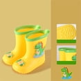 thumbnail image 2 of Otqutp Kids Rain Boots Lightweight Non Slip Cartoon Water Shoes Toddlers Waterproof Mid Calf Boots Boys Girls Outdoor Rain Boots, 2 of 4
