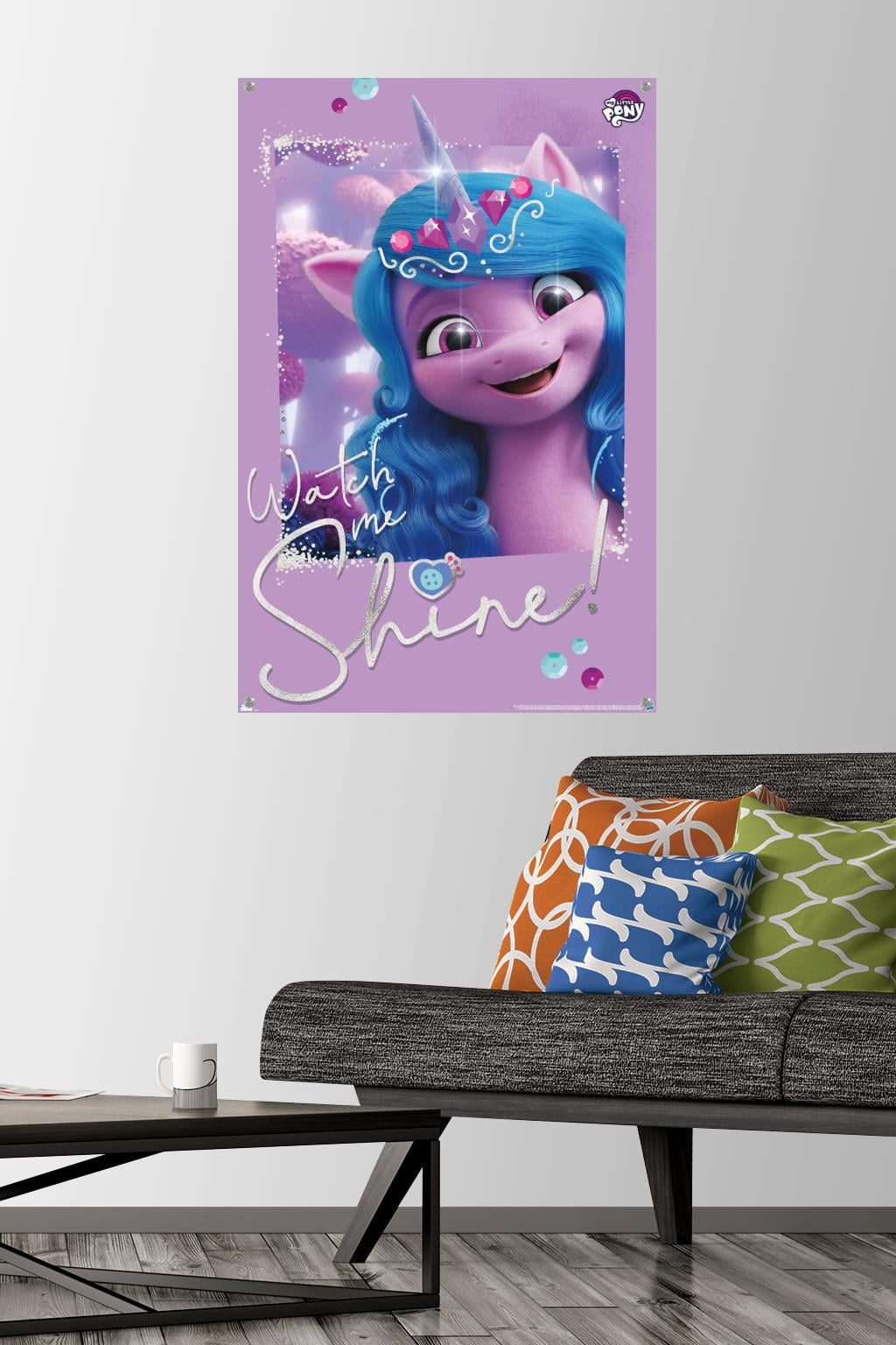My Little Pony 2 - Watch Me Shine Wall Poster with Pushpins, 22.375" x 34"