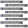 thumbnail image 1 of Quilting Ruler with Sliders for Measuring Made of Aluminum and Plastic 6 Inch, 1 of 2