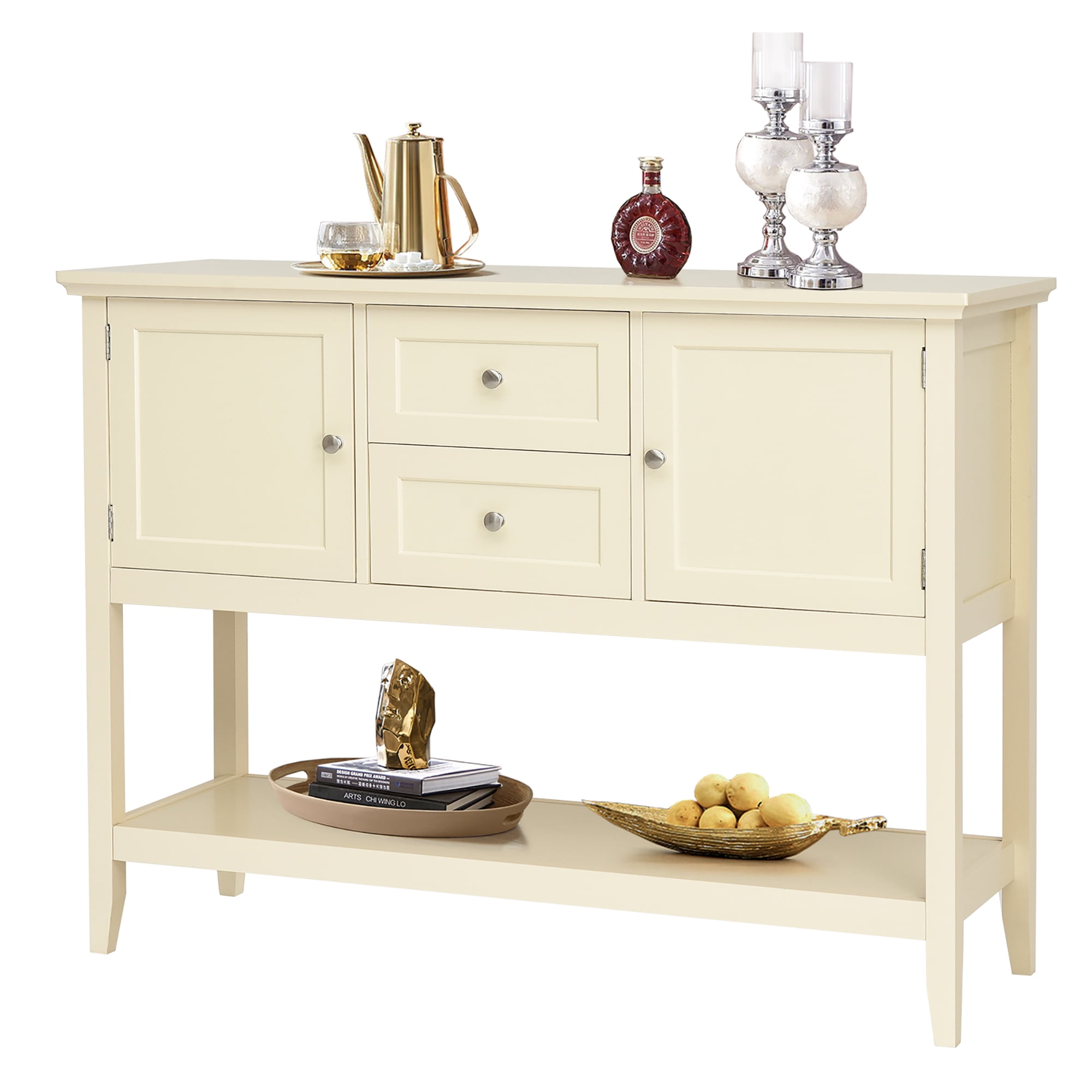 Storage Cabinet Sideboard Buffet Cupboard Console Table Home Kitchen Living Room 