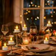 thumbnail image 3 of PChero 6PCS Rechargeable Flameless Candles Flickering with Remote Timer & USB Charging Base, 3D Wick Led Tea Lights Candles Battery Operated for, 3 of 9
