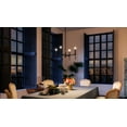 thumbnail image 2 of Luxury Contemporary Chandelier, 10.375H x 22.875W, with French Country Style, Midnight Black, UHP4242 by Urban Ambiance, 2 of 5